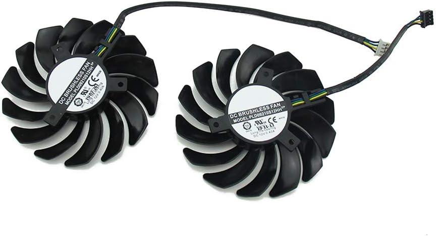 NNL 87MM PLD09210S12HH DC12V 4PIN RTX2070 Graphics Fan for MSI GeForce RTX 2060 2070 2080 Super Ventus XS OC Graphics Card Fan (2pcs)