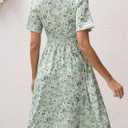 Casual Midi Summer Dresses for Women (Green)