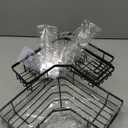 Corner Shower Caddy, Shower Organizer with Soap Dish, 14 Hooks, Adhesive Shower Shelf for Inside, 3 Pack Rack, No Drilling Bathroom Shampoo Holder