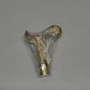 Vintage Designer Brass Head Handle Antique Victorian Cane Wooden Walking Stick