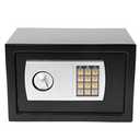 MLJ 0.45 Cu.ft small safe box with key, small mini money box with, hidden digital home safe small coin safes for home with code