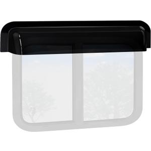 RV Window Rain Deflector Guard & Sun Visor Shade, RV Windows Blade Rain Sunroof Deflector Fits 30 inch Wide RV Sliding&Vertical Window,Deflects Rain and Sun Protection for Camper Van Windows