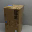 Emak Modern 7 Inch Globe Pendant Lights, Industrial Gold Pendant Light Fixtures, 1-Light Hanging Lights with Clear Glass Shade for Kitchen Island, Bedroom, Bathroom, Dining Room, Hallway, PL119-GD