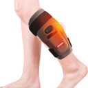 Cordless Leg Heating Pad with Vibration for Pain Relief, Wearable Wrap Around Heating Pad for Knee, Shin Splint, Calf, Arm, Thigh Pain Relief, Rechargeable with Battery