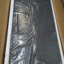 2-Tier Storage Bench, 39.4" Wide Shoe Bench with Padded Seat Cushion, Entryway Bench with 2 Barn Doors and Adjustable Shelf, Rustic Walnut