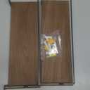 RICHER HOUSE Floating Shelves, Small Wall Shelf for Bathroom Decor, Rustic Wall Mounted Wood Shelves Set of 2, Bathroom Organizer Over Toilet Storage, Kitchen Shelf - Rustic Brown