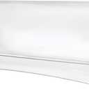 RHOX WIN-4026 Windshield, Impact Modified Clear 2 Piece, E-Z-Go Express Cowl w/Standard Top & 3/4" Strut