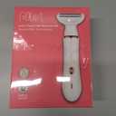 2 x 4-in-1 Facial Hair Removal for Women, Electric Painless Shaver, USB Rechargeable, Lip Chin Cheek Trimmer