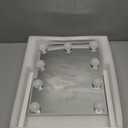 Vanity Mirror with Lights,Lighted Vanity Mirror with 9 Dimmable Bulbs for Dressing Room & Bedroom,3 Color Lighting,Modes Detachable 10x Magnification 360Ratation(White) 12" L x 14.4" W