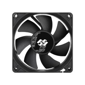 b-BlasterPWM 80mm 2 Ball Bearing PWM Fan with Extreme Airflow of 98 CFM. UL, CE, FCC, RoHS, Reach Certified High Speed PWM Fan