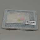 WIBIMEN Ice Cube Tray with Lid and Bin - Round Ice Trays for Freezer with Lid - Ice Cube Trays for Freezer with Ice Container (0.8"-2PACK White)