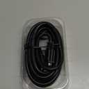 GE Home Electrical USB 2.0 Printer Cable 12 Pack, A Male to B Male Cord, for Printers, Scanners, Compatible with Windows, Mac, Brother, HP, Canon, Lexmark, Epson, Xerox, 16 Foot Cord, Black, 85177