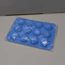 Golf Ball Cake Pop Mold, 2 Pack Golf Ball Chocolate Molds, 12-Cavity 3D Golf Ball Silicone Mold for Cupcake Decorations, Hot Chocolate Bomb, Candy (Blue)