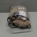 Extra Long Semi Through 120 Inch Curtains 2 Panels for Living Room, Modern Dark Flax Memory Trained Pinch Pleated Light Filtering Privacy 10 FT Floor to Ceiling Sheer Curtain with Hook & Ring 40W*120L