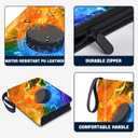 HESTECH Hockey Card Binder 9 Pocket with 50 Removable Sleeves, Collectible Trading Card Albums Display Storage Organizer Fits 900 Card, Sports Card Holder for Collectors Boys and Girls Gift