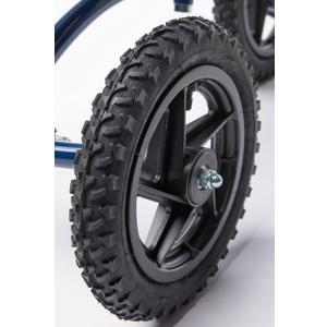 KneeRover Knee Walker 12 inch Replacement Pneumatic Wheel for All Terrain Knee Rover - Knee Scooter Accessory Part Includes Bearings Tire and Tube and Fits KneeRover FUSION, QUAD, PRO, All Terrain