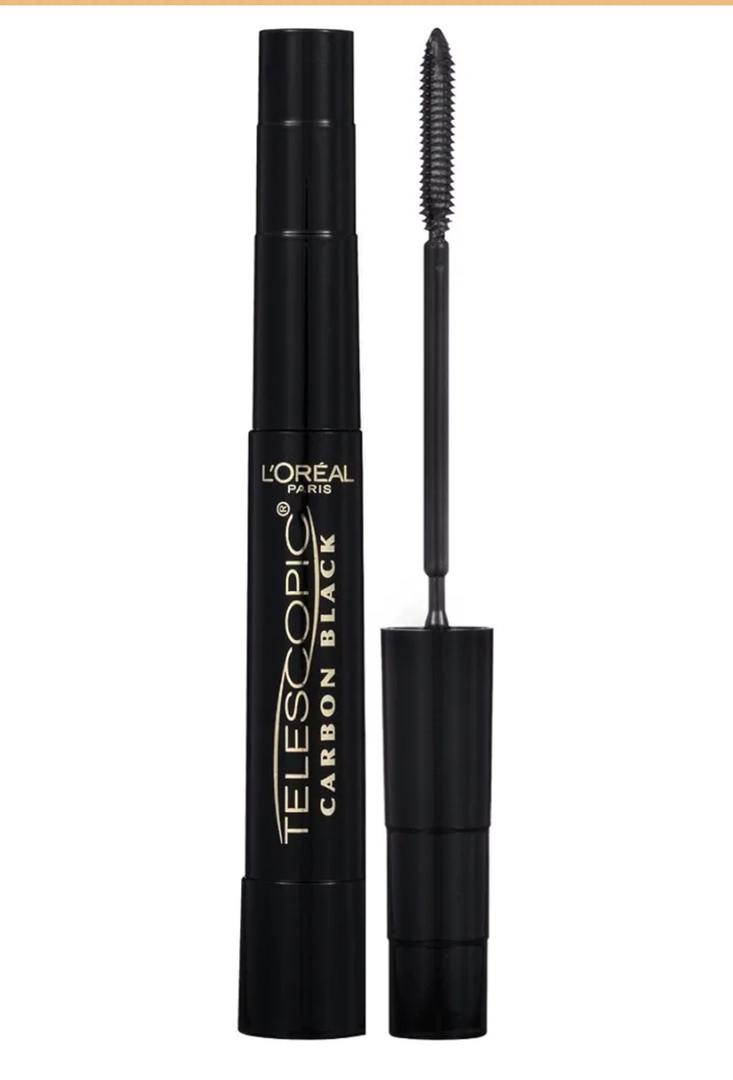 L'Oreal Paris Makeup Telescopic Original Lengthening Mascara, Carbon Black, 0.27 Fl Oz (Pack of 1)