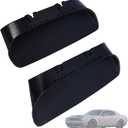 A Pair Air Vent Cover Hood Bezels and Accessories 68378081AB 68378080AB Compatible with Dodge Challenger 2019 2020 Replace 68378080AD 68378080AC Front Left & Right Side Black