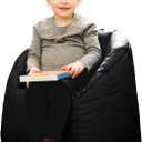 Big Joe Milano Kid's Smartmax Black Beanbag Chair