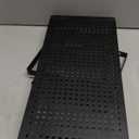 Multi-Functional Metal Shoe Rack, Space-Saving, Perfect for Entryway, Closet, Bathroom, etc. - Sturdy and Durable, High Weight Capacity(2PACKS/Black/Medium)