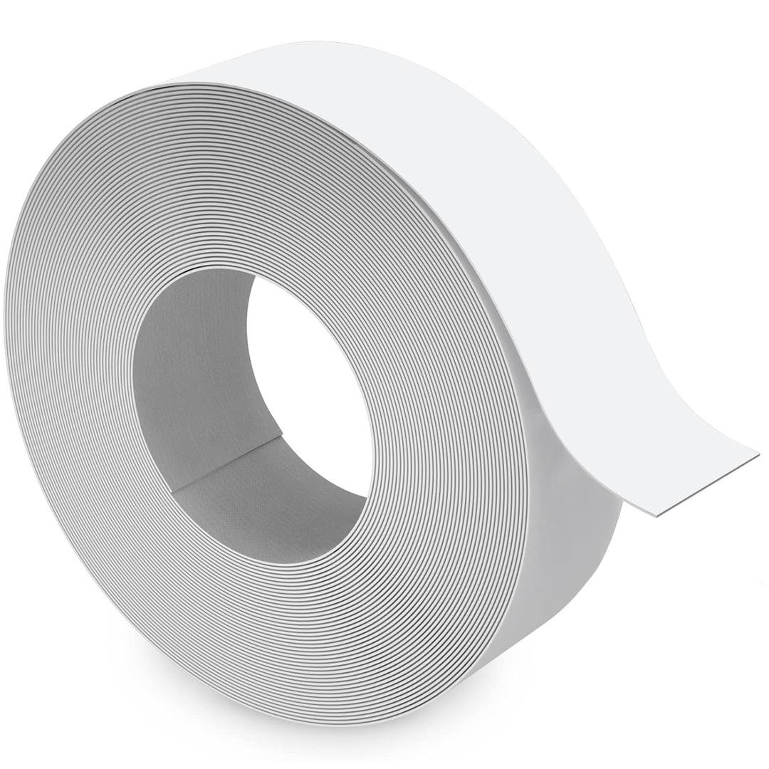Melamine Edge Banding, 2 inch x 25ft roll of Veneer White Edge Banding Pre-glued, Real Wood Tape for Cabinet Repair & Furniture Restoration