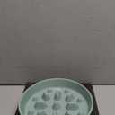 Ceramic 1.6 Cup Dog Bowl Slow Feeder, 8.2 inch Slow Pet Food Dish for Medium and Large Dog, Stop Bloat, Preventing Choking(Single Bowl, Light Green)