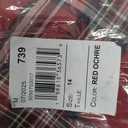 The Children's Place,Girls,Sleeveless Dressy Bubble Hem Dress,Red Ochre Plaid,14