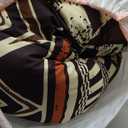 Comforter Set Queen Size, Vintage Tribal African 7 Pcs Bedding for Kids and Adults, Brown Abstract Patchwork Bed Sheet Sets with Fitted Sheet 2 Pillowcases & 2 Shams