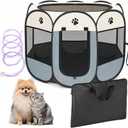 Portable Pet Playpen, Foldable Outdoor Small Animal Tent