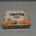 24 Pcs Food Slow Squishy Toys Soft Stress Relief Fidgets Toys for Kids Boys Girls Goodie Bag Christmas Stocking Stuffers Party Favors Treasure Box Classroom Prizes Carnival Gifts