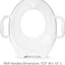 Munchkin Sturdy Potty Training Seat, Grey (1 Pack, Gray)