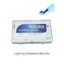1Set Braces Adhesivos Light Cure Blue Glue Kit,Light Cure Dental Bonding Kit with Etching Gel for Braces Brackets