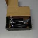 Baffled Oil Catch Can Kit Universal 2 Port Aluminum Oil Separator Reservoir Tank with Drain Valve