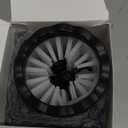 Professional 7 in 1 Dog Paw Cleaner for Dogs & Cats - Includes 1 Portable Paw Washer, 1 Bath Brush, 2 Dog Toothbrushes and 3 Absorbent Towels Note: Fits Paws 1.5 to 2.5 Inches Wide (Medium, Black)