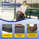 FASTMOMENT 2 Pcs Stadium Seat Cushions Water-Repellent Bleacher Seat Cushions Indoor & Outdoor Seat Cushion for Bleachers Portable Stadium Cushion for Sports Events, Office Chairs, Beaches