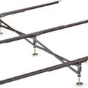 X-Support Bed Frame Support System, GS-3 XS Model - 3 Cross Rails and 3 Legs - Strong Center Support Base for Full, Queen and King Mattress, Box Springs, and Bed Foundations