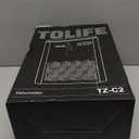 ToLife Dehumidifier for Home 95 OZ Water Tank, 1000 sq.ft Dehumidifiers for Basement Bedroom Bathroom with Auto Shut Off 7 Colors LED Light, Grey