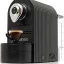 Mixpresso Black Espresso Coffee Machine  Compact 1400W Single Serve Coffee Maker Compatible with Nespresso OriginalLine Capsules, One-Touch Operation, 19-Bar Italian Pump, 27oz Water Tank