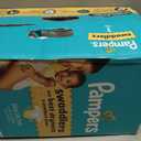 Pampers Swaddlers Diapers, Size 1 (8-14 lbs), 96 Count, Absorbent, Keeps Baby Dry and Comfortable, Skin Safe Disposable Baby Diaper