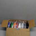 SUNLU 250g PLA Filament 1.75mm Bundle,3D Printer Filament Bundle Multicolor, Neatly Wound PLA Filament, Individually Vacuum Packed,250g Spool,8 Rolls, Black+ White+ Grey+ Transparent+ Red+ Blue+ Orange+ Green