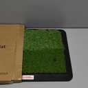 Golf Hitting Mats Training Equipment, Golf Practice Mat with Instant Swing Path Feedback, 3 Replaceable Golf Training Mats with No-Slip Heavy Duty Rubber Base