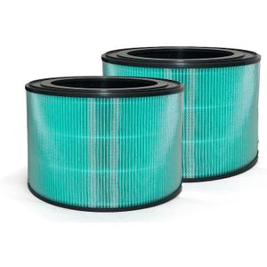 Nispira PuriCare 360 Filter Replacement For LG Air Purifier AS330DWR0 AS560DWR0 AS601HBB0 Part AAFTDT301 PFSHWC01 (NOT For Aero Tower Model) 2 Packs