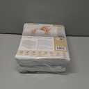 Organic All in One Crib Sheet and Mattress Protector - Waterproof Protectors - Reusable Washable  Fits Cribs  52x28- with 9 Skirt White