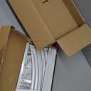 Wokceer Wedding Arch Backdrop Stand 7.2FT, 6.6FT, 6FT Set of 3 White Metal Wedding Arch Stand for Wedding Ceremony Baby Shower Birthday Party Garden Floral Balloon Arch Decoration