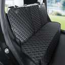 2024 Upgraded for Tesla Dog Car Seat Cover Protector Rear Seat Covers for Back Seat Wear-Resistant Kick Seatback Mats for Tesla Model Y/3 Accessories