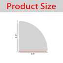 Risunpet Flexible Quarter Round Molding, Mini Peel and Stick Rubber Trim Molding(59Inch)