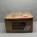 ELENKER Steerable Knee Walker Deluxe Medical Scooter for Foot Injuries Compact Crutches Alternative Light Sliver