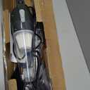 Amazon Basics 2-in-1 Corded Stick Vacuum Cleaner, Converts to Handheld, Lightweight (3.9 LBS), with Washable Filter, Crevice Tools, 0.5L Dust Cup, Self-Standing, 19.7-Ft Cord, 300W, Black