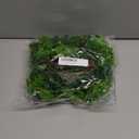 2PCS Artificial Shamrock Christmas Candle Rings Wreaths 4 Inch Center for Pillars Green St Patricks Day Table Decorations Clover Candle Ring Holder Mini Wreath for Wedding Home Party Supplies