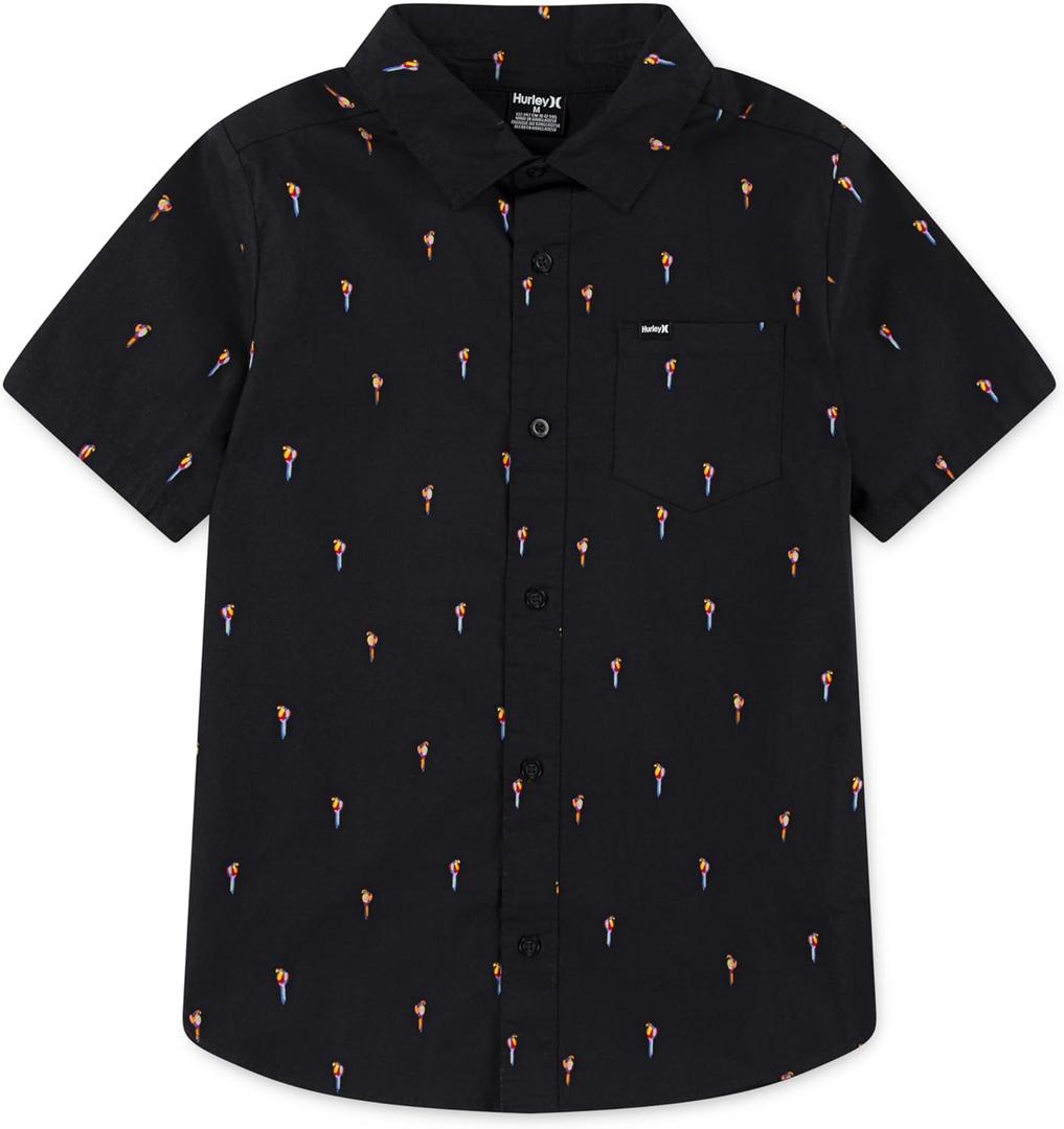 Hurley Boys Boys' Woven Button Down Shirt (L)